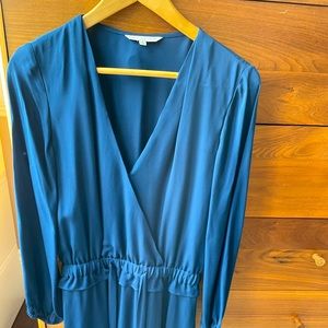 Rebecca Minkoff royal blue silk dress
